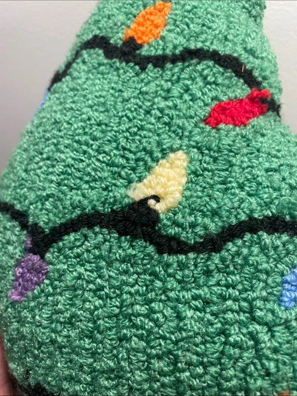 Tufted Plush Christmas Tree - Decoration
